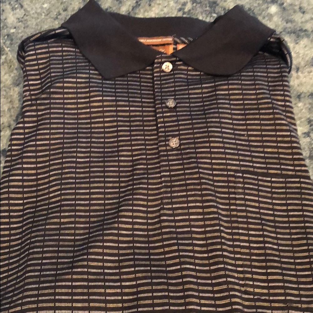 Tasso Elba golf shirt. Size large